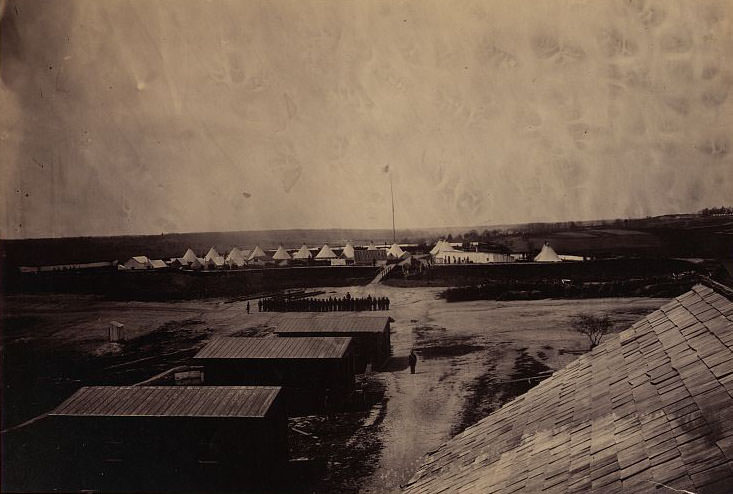 #69 Fort Ellsworth, near Alexandria, Va., interior view, April 3, 1864