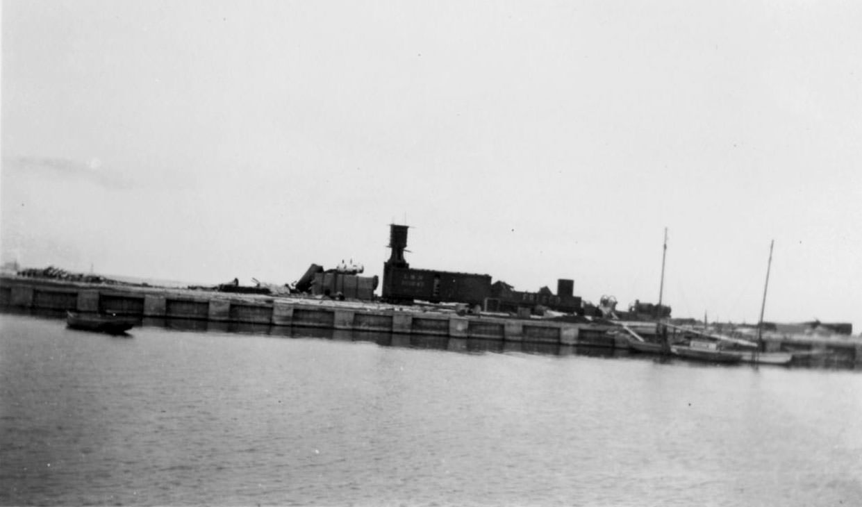 #69 Cotton Compress near the Municipal Pier.