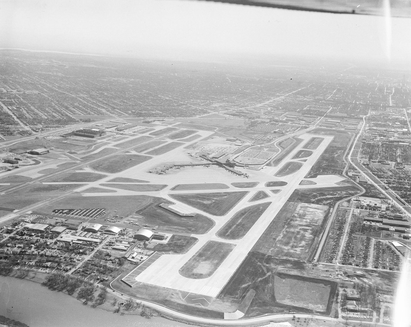 #133 Runway at Love Field, 1960