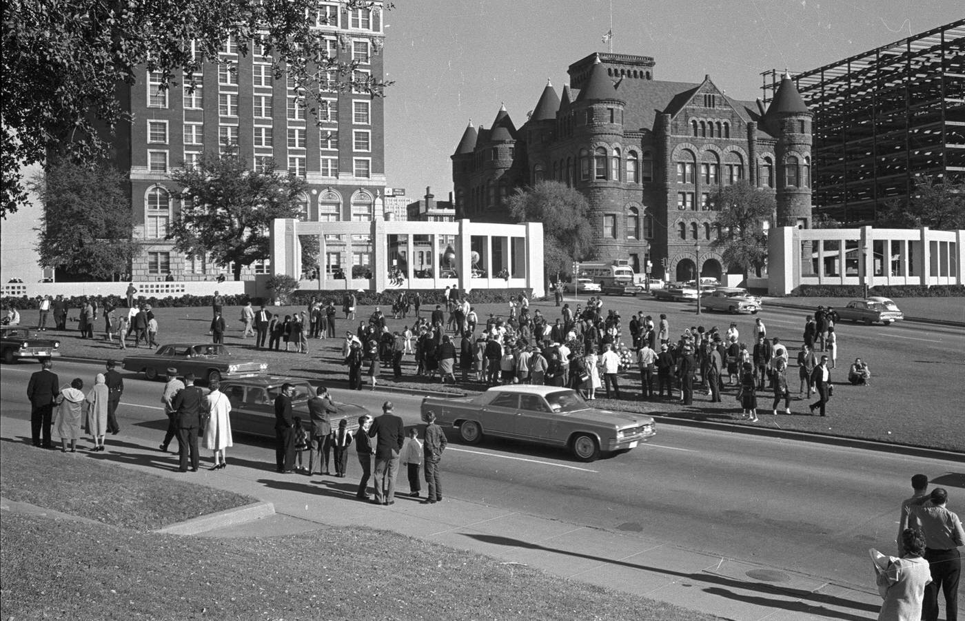 #139 Dealey Plaza after the assassination of President John F. Kennedy, Dallas, Texas, 1963