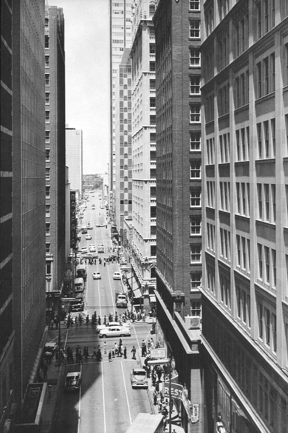 #213 Looking north toward Main, 1962