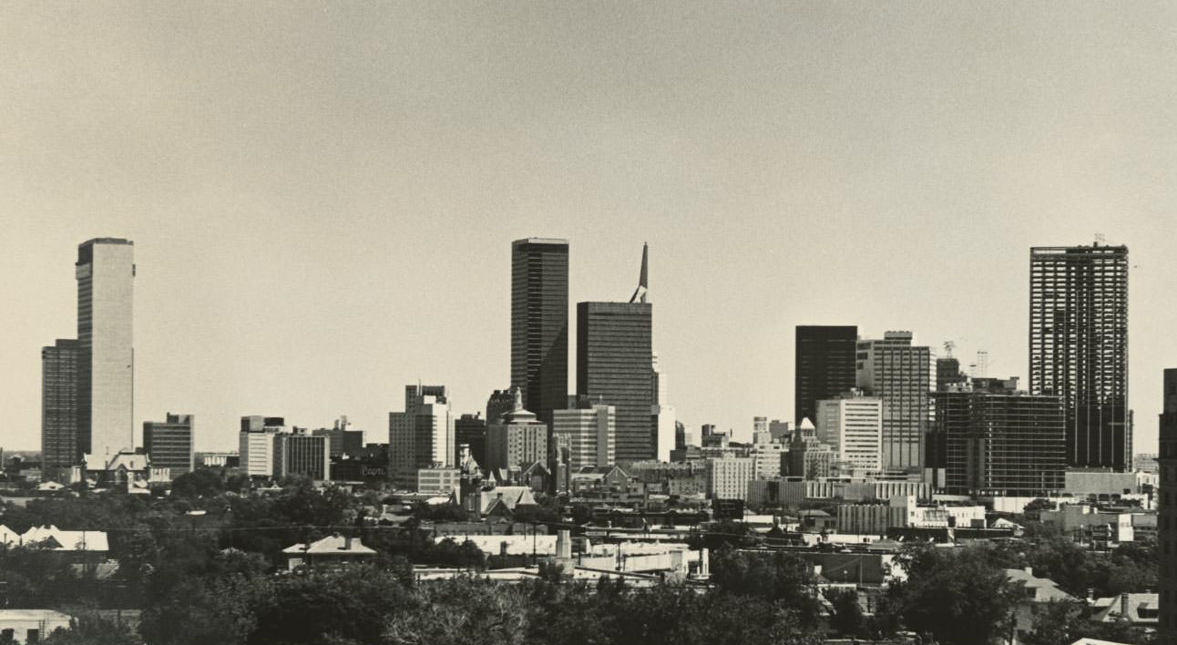 #35 Dallas skyline, 1960s