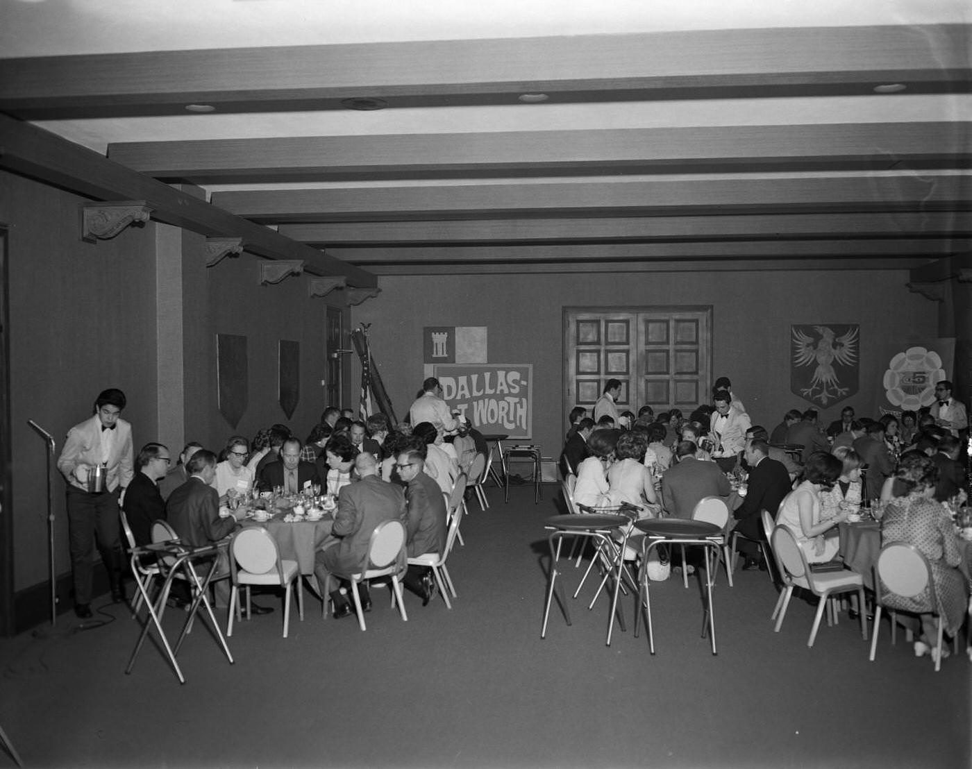 #7 Meal at sales meeting in Dallas, 1969