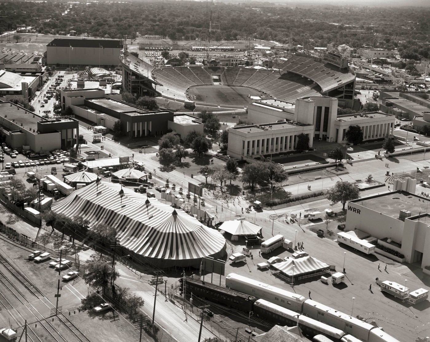 #40 Cotton Bowl and Surrounding Area, 1967