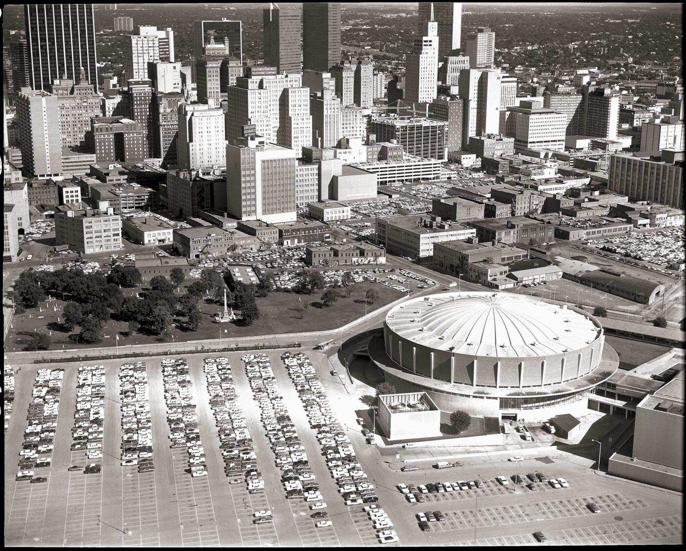 #41 Aerial View of Urban Dallas, 1967