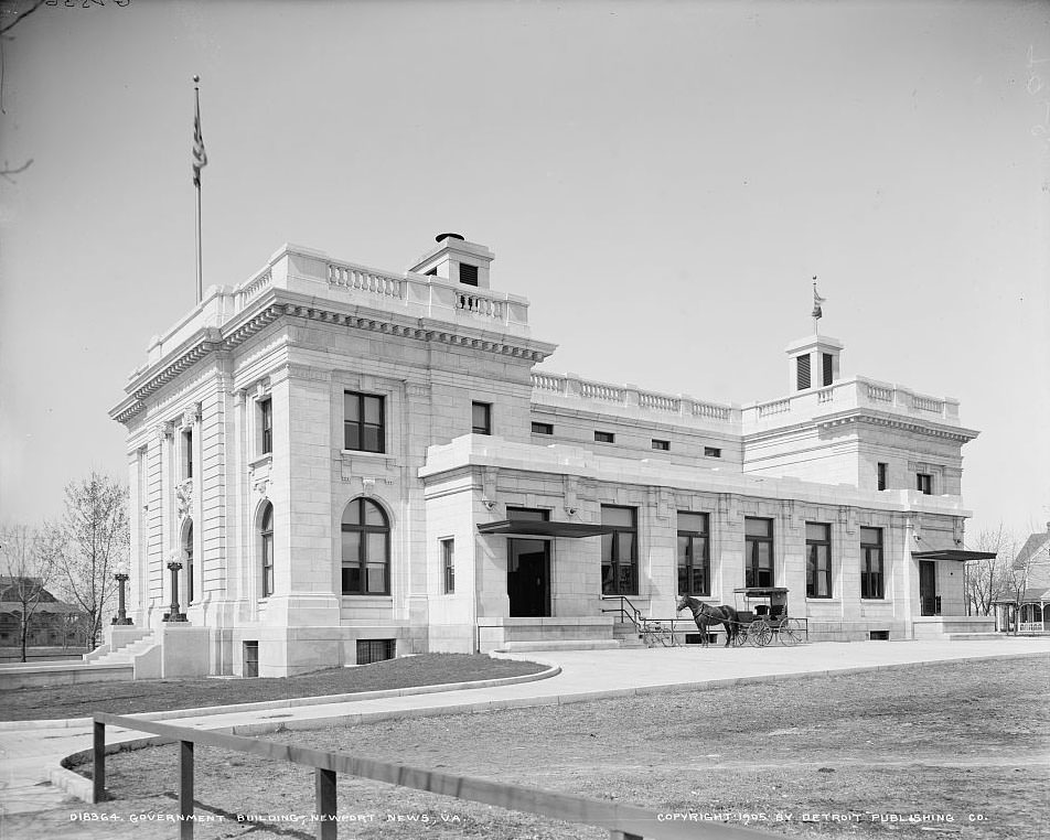 #15 Government building, Newport News, 1902