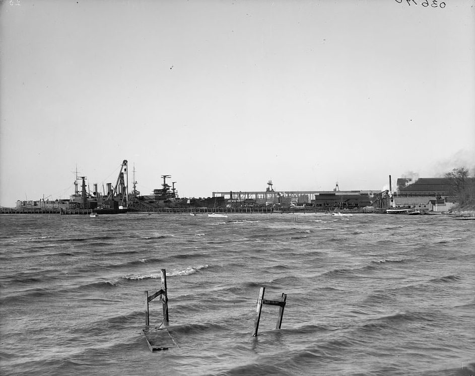 #29 Newport News Ship Building and Dry Dock Company yards, Newport News, 1903