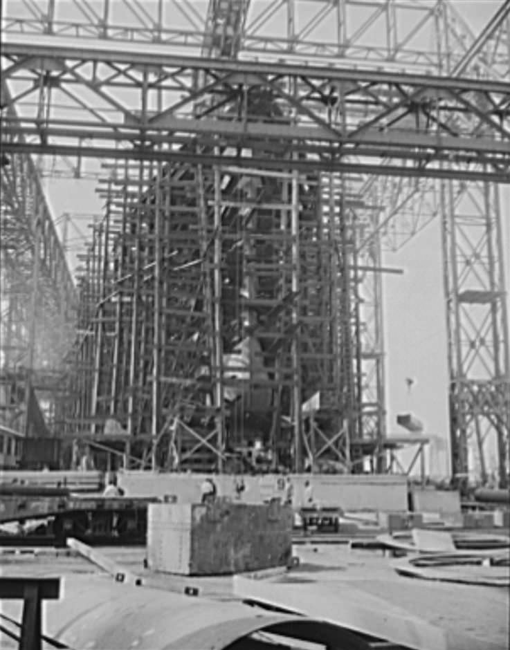 #16 The Norfolk-Newport News section of Virginia is contributing a large portion of the new tonnage of our rapidly expanding two-ocean Navy, 1941