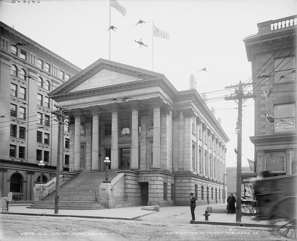 #5 Old Custom House, Norfolk, 1905