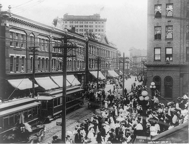 #38 View of Main Street, Norfolk, 1906.