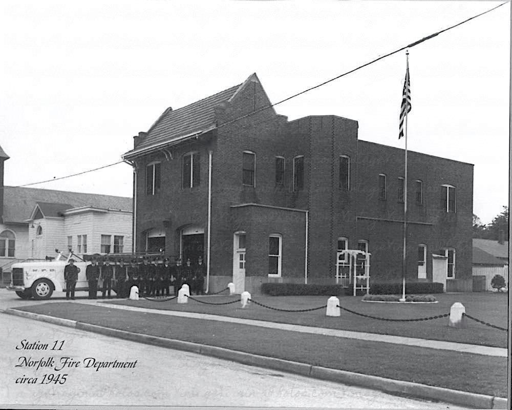 #88 Fire Station 11 Norfolk Fire Dept, 1945