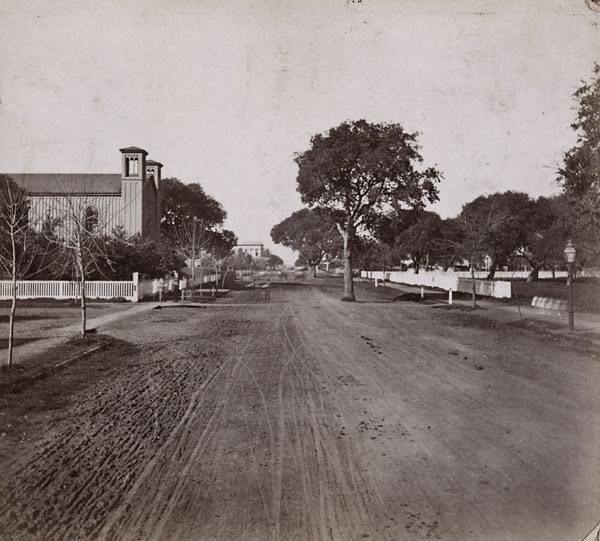 #11 12th Street from Harrison, looking West, Oakland, 1862