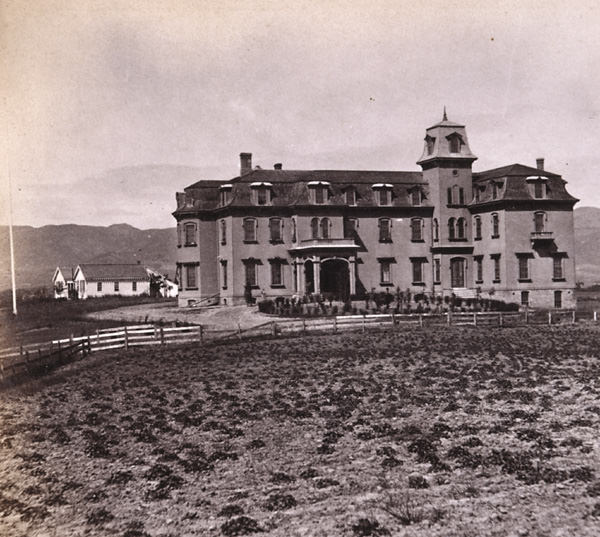 #12 The Pacific Female College, Oakland, Alameda County, 1863