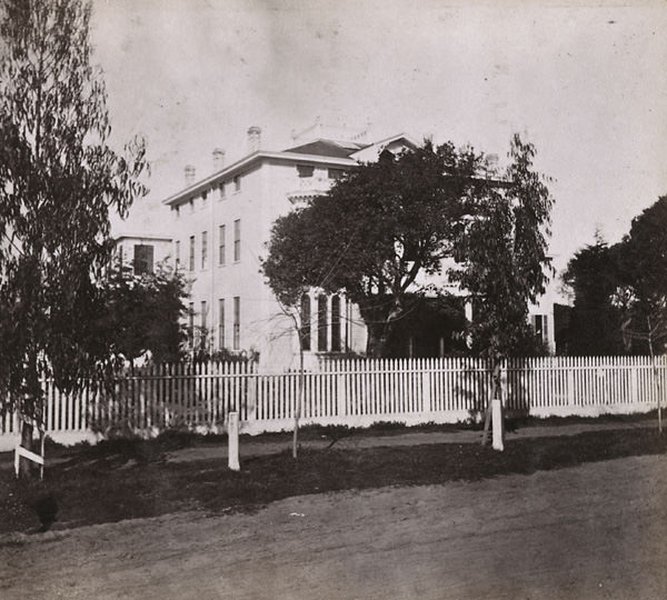 #22 Mrs. Blake’s Female Seminary, Washington Street, between 11th and 12th Streets, Oakland, 1860