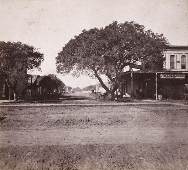 #5 14th Street, from Broadway, looking West, Oakland, 1864
