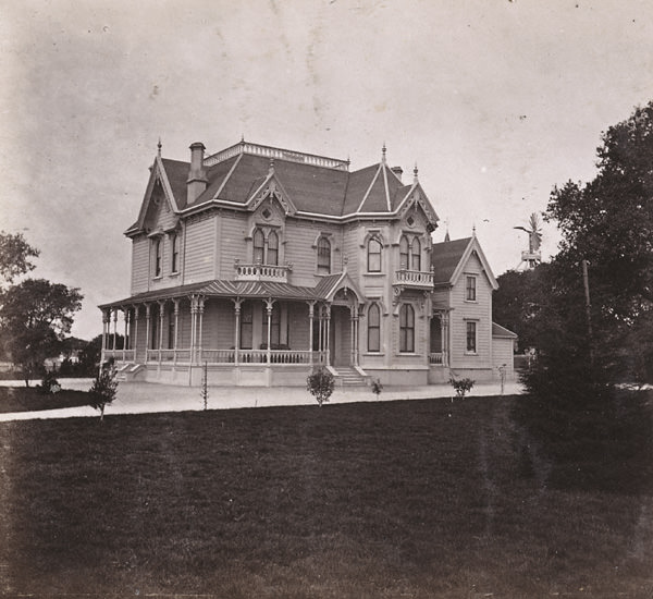 #31 Residence of John Wedderspoon, Myrtle Street, bet. 10th and 12th, Oakland, 1865