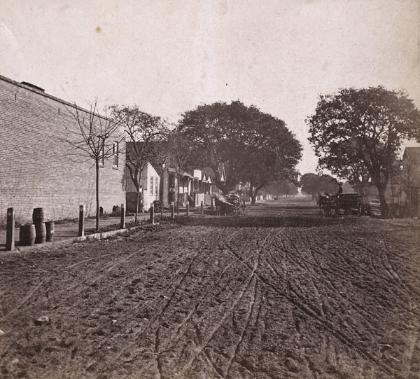 #32 9th Street, looking East, Oakland, 1865