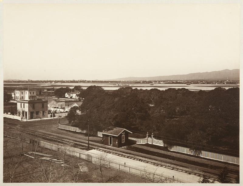 #54 Encinal train station, 1860s