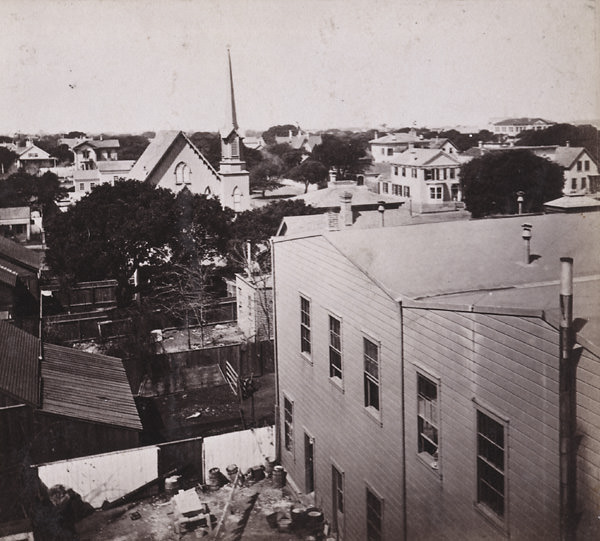 #68 General View of Oakland, from Wilcox Block, looking West, Alameda County, 1863