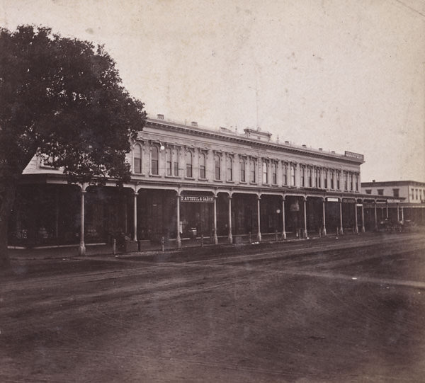 #81 Broadway Block, Oakland, Alameda County, 1868