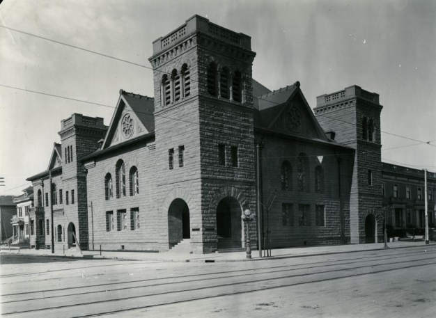 #54 First Baptist Church, northwest corner of Telegraph Avenue and 22nd Street, 1910
