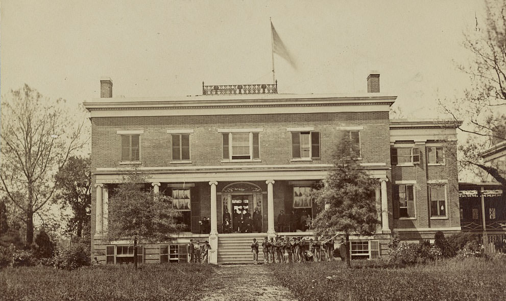 #16 Head Quarters of Gen. G.L. Hartsuff, Petersburg, 1865