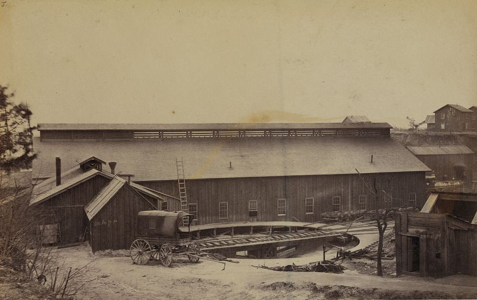 #21 R.R. turntable, Petersburg, VA.between 1861 and 1865