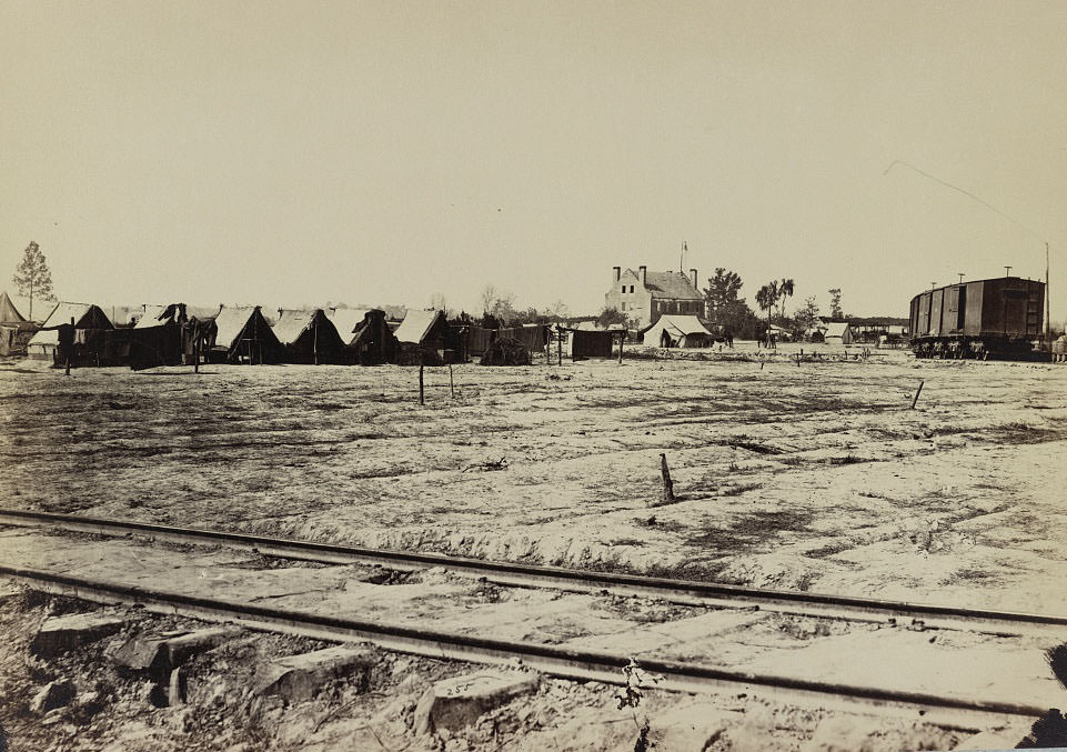 #23 Headquarters 6th Army Corps. Warren Station, in front of Petersburg, 1862