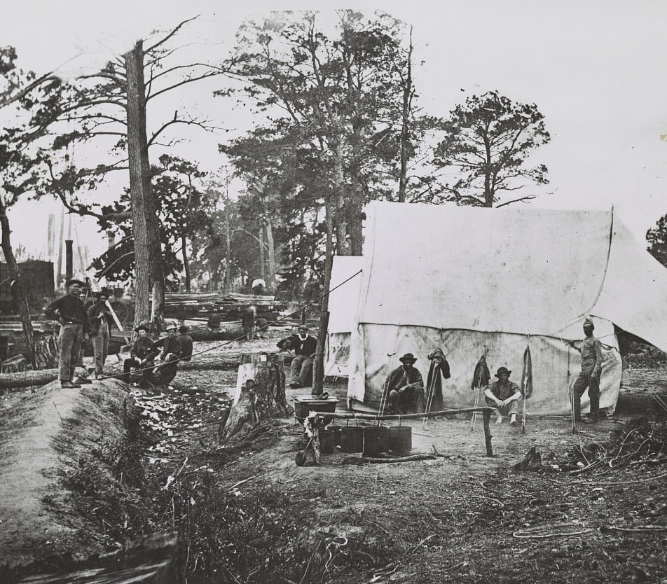 #24 Camp in front of Petersburg, 1864
