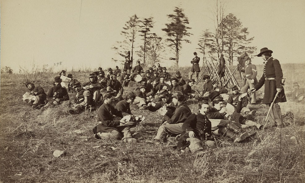 #30 Company “B”, 170th N.Y. Infantry in front of Petersburg, 1864