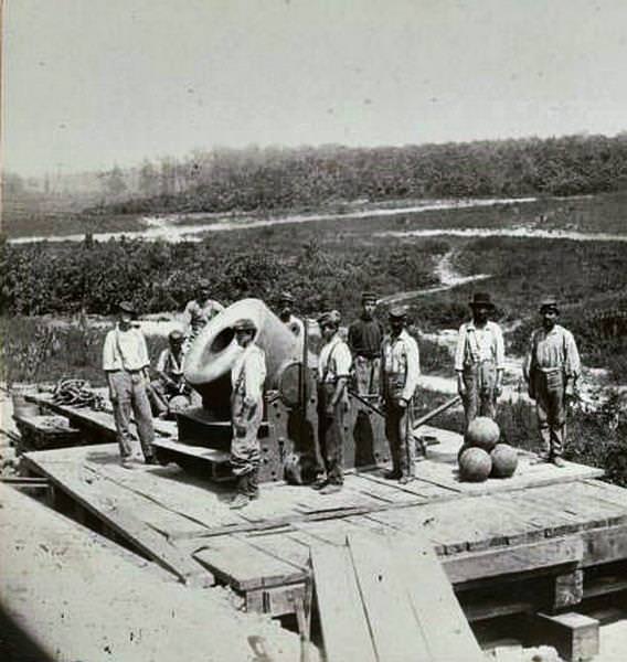 #58 The Thirteen-Inch Mortar “Dictator”, Petersburg, 1864