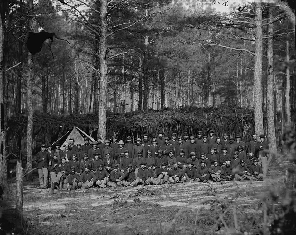 #84 Petersburg, Va. Company D, U.S. Engineer Battalion, 1864