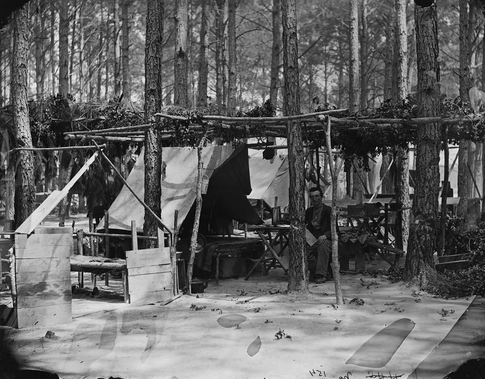 #90 The main eastern theater of war, the siege of Petersburg, June 1864