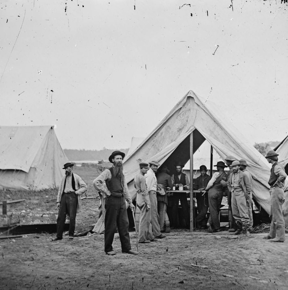 #98 Sutler’s tent, 2d Division, 9th Corps, 1864