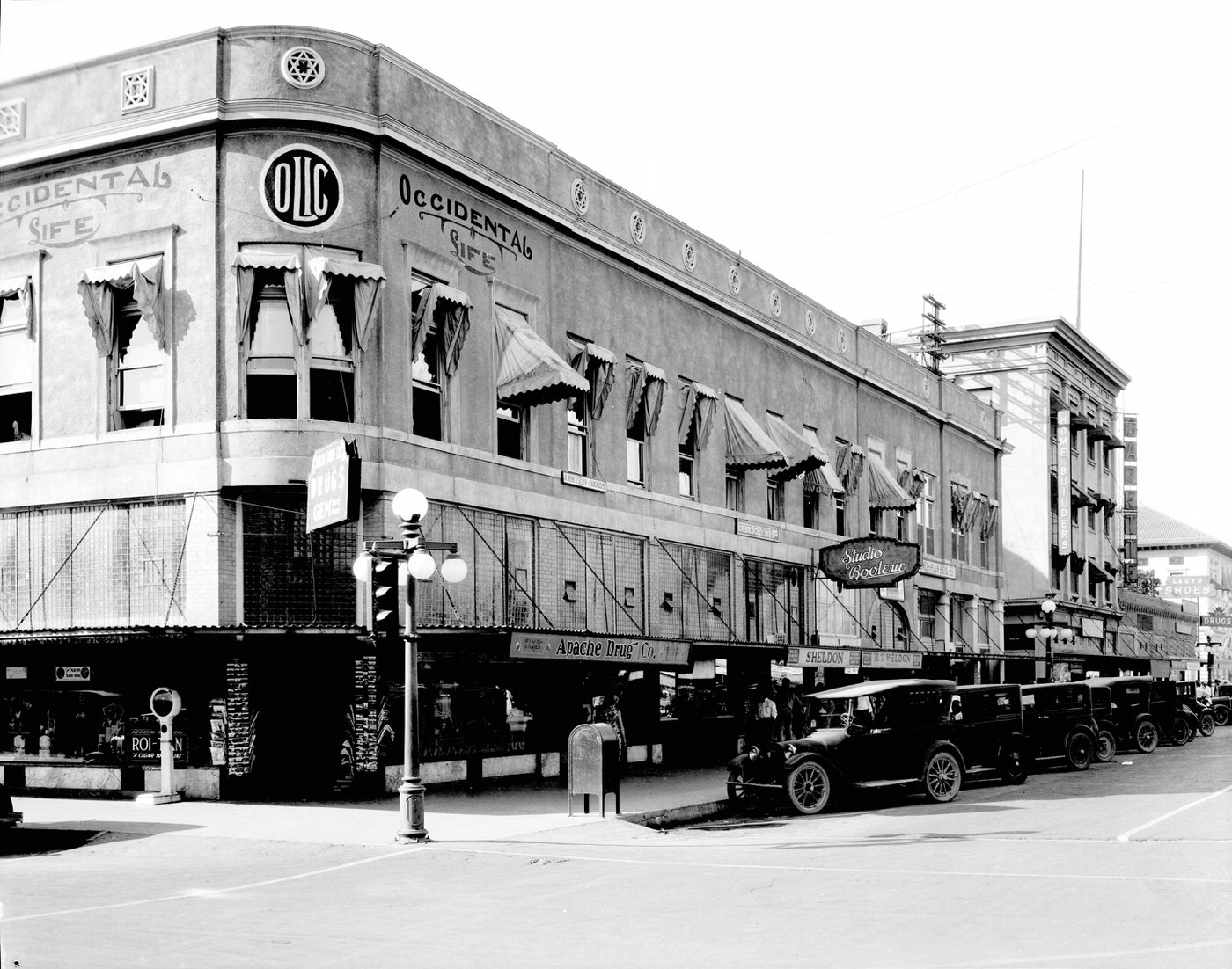 #11 This building was located at First Ave. and Adams Street in Phoenix, 1929