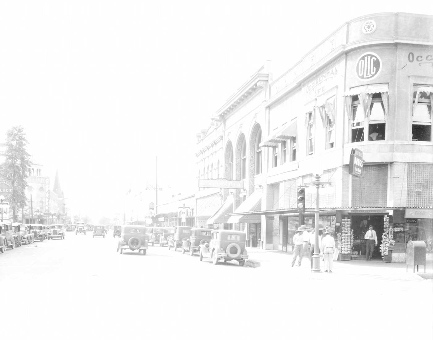 #12 O’Neil Building on W. Adams Street, 1929. This building was located at First Ave. and Adams Street in Phoenix.