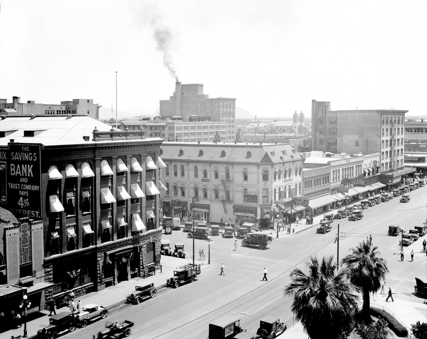 #19 Intersection of Washington St. and First Ave, 1928