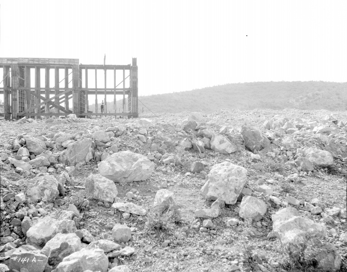 #34 Desert Surrounding Lake Pleasant Dam, 1927