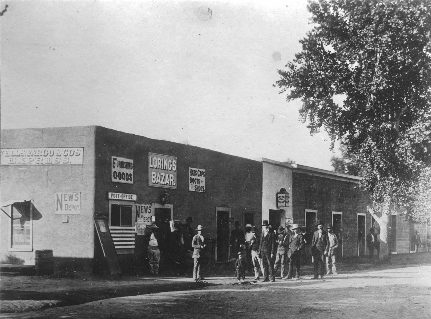 #32 Loring’s Bazaar Building Exterior, 1900