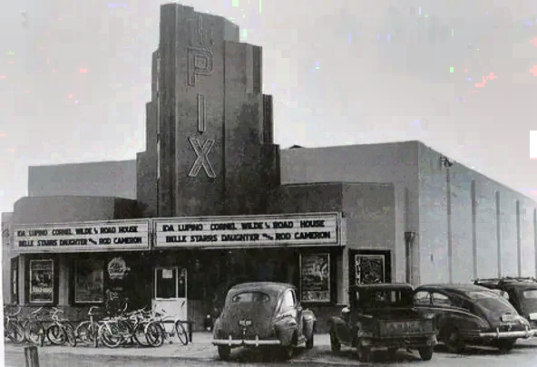#125 The Pix movie theater was built at 331 E. Dunlap Avenue in Sunnyslope in 1947. It was owned by J.C. McCormack of the McCormack-Nace Theaters.