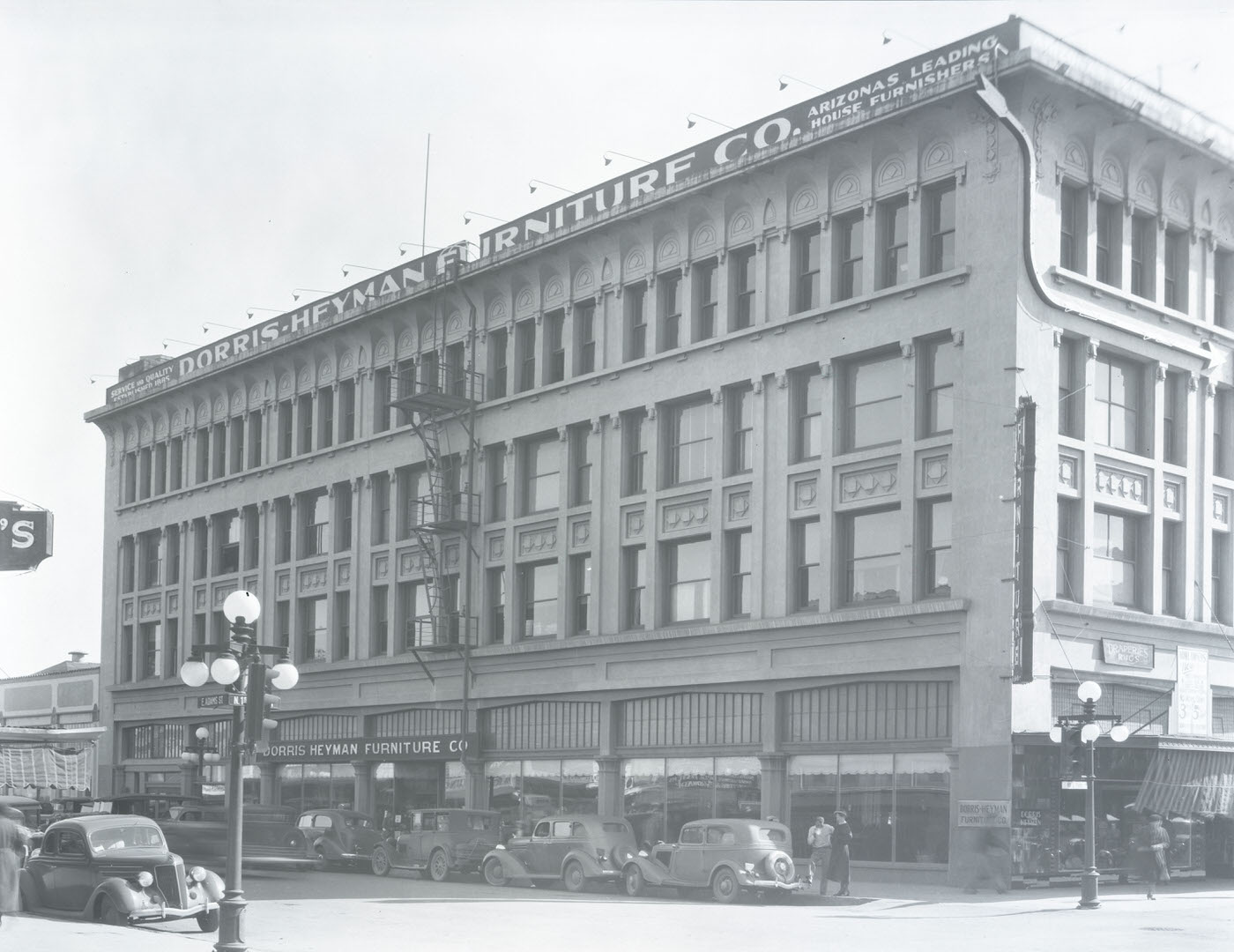 #40 Dorris-Heyman Furniture Company Building Exterior, 1900s