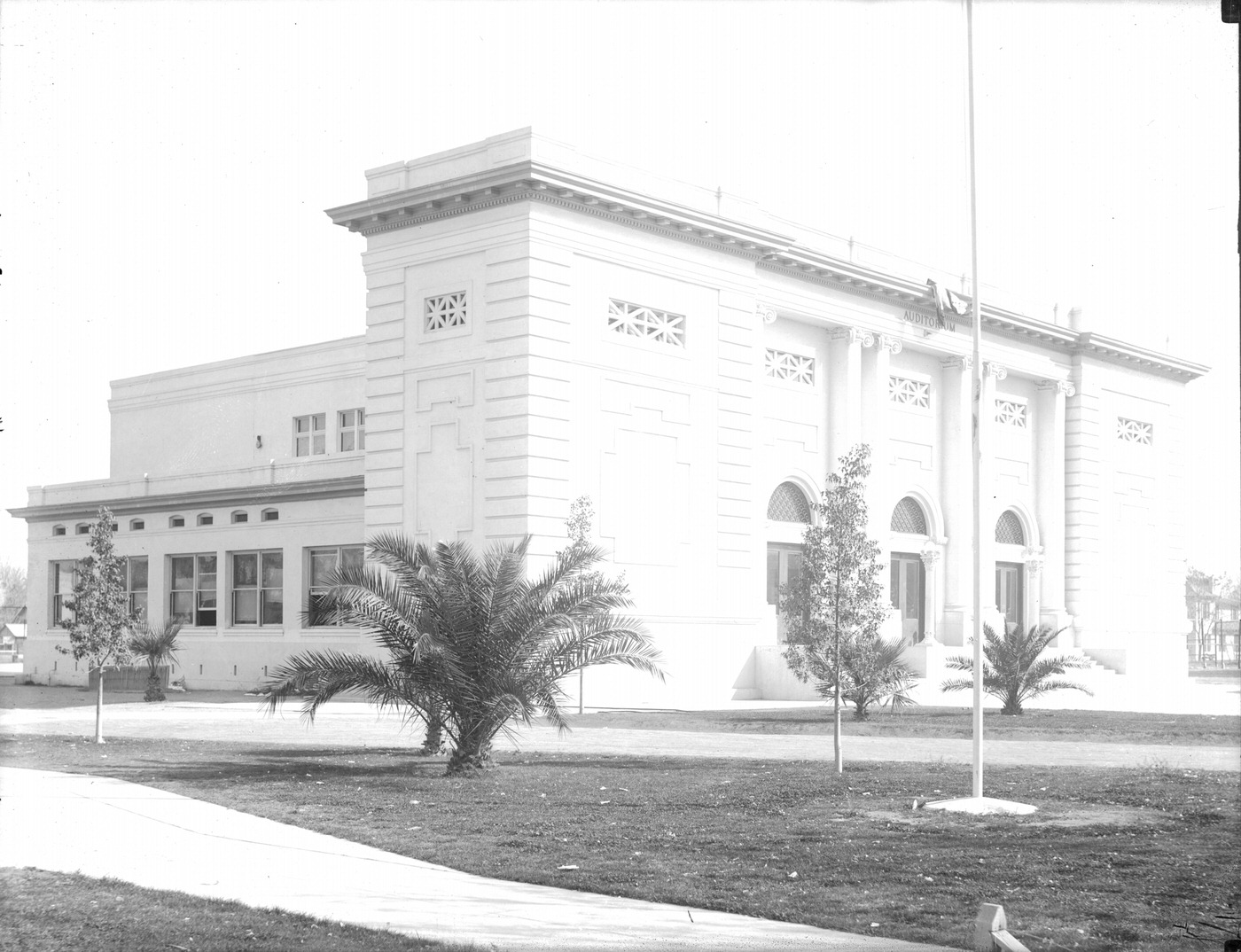 #56 Phoenix Union High School Auditorium Exterior, 1900s