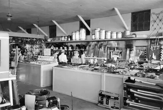 #90 The inside of a cooperative store in Phoenix as seen in May 1940.