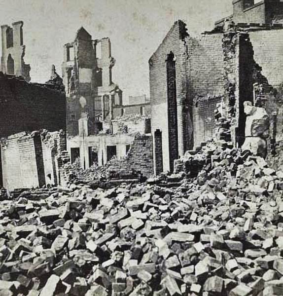 #63 View of Richmond Va., at the close of the rebellion, 1865