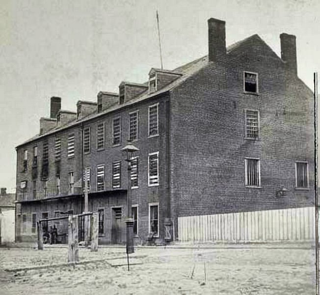 #128 The prison on Cary Street in Richmond, Virginia, 1865