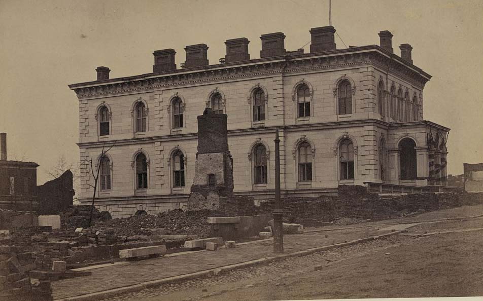 #64 The custom house, Richmond, 1865