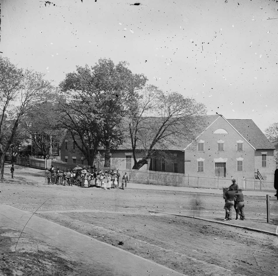 #155 The main eastern theater of war, fallen Richmond, April, 1865