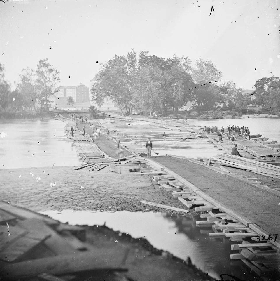 #161 The main eastern theater of war, fallen Richmond, 1865