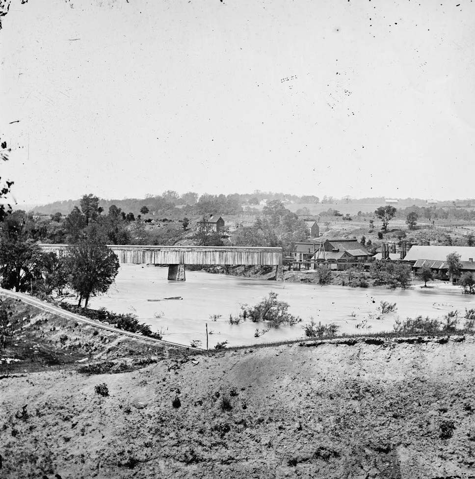 #165 The main eastern theater of war, fallen Richmond, April 1865