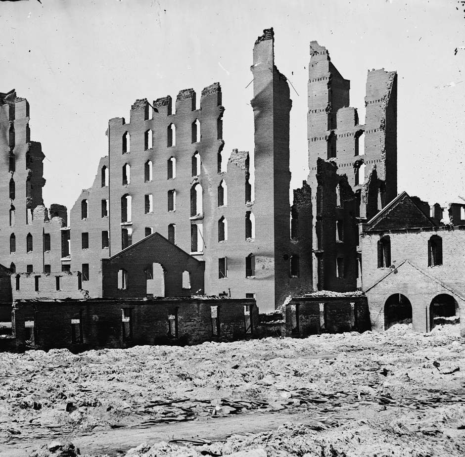 #169 The main eastern theater of war, fallen Richmond, April 1865